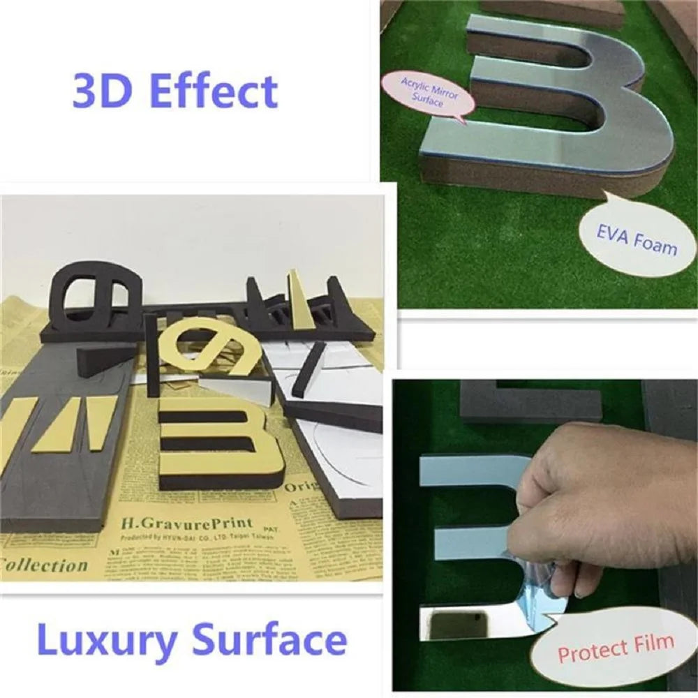 DIY 3D Wall Clock Noble