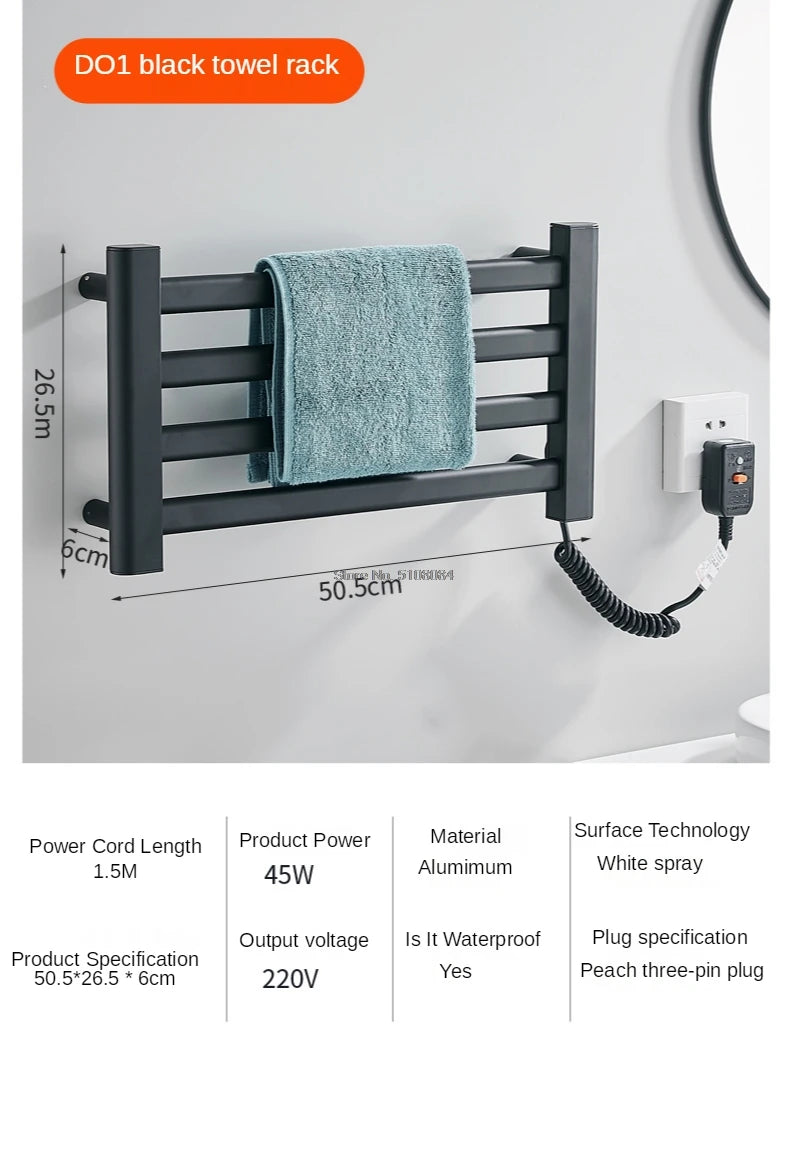 Smart Heated Towel Rack Noble