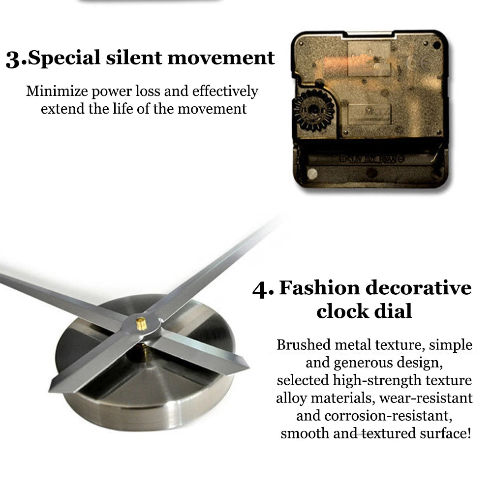 DIY 3D Wall Clock Noble