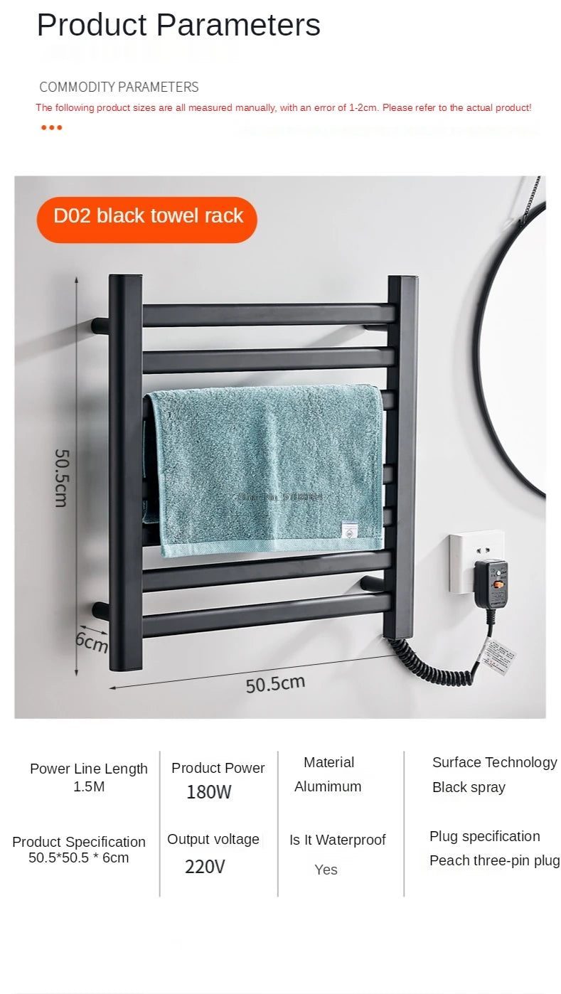 Smart Heated Towel Rack Noble