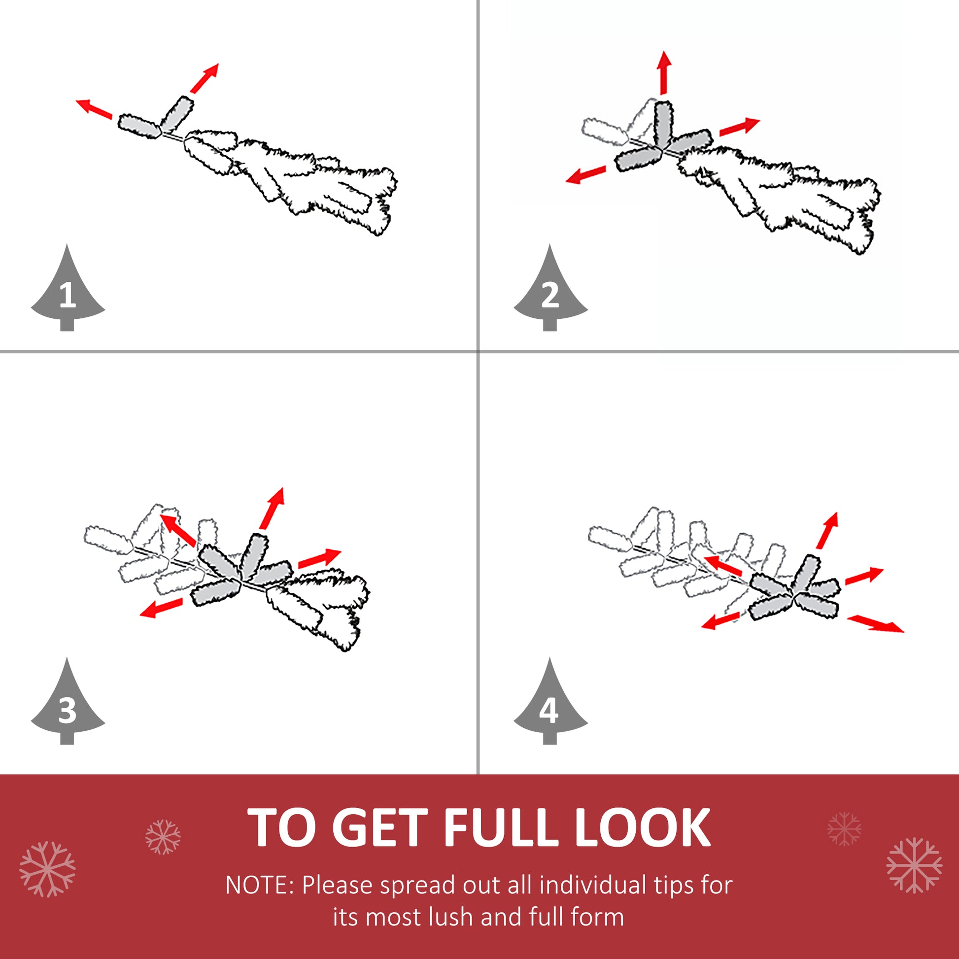 Holly LED Wreath Noble