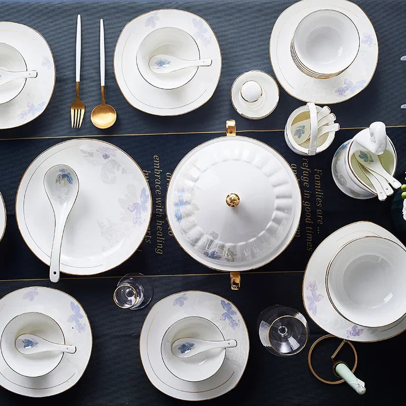 European Noble Ceramic Tableware