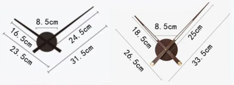 Wall Clock Stickers Noble