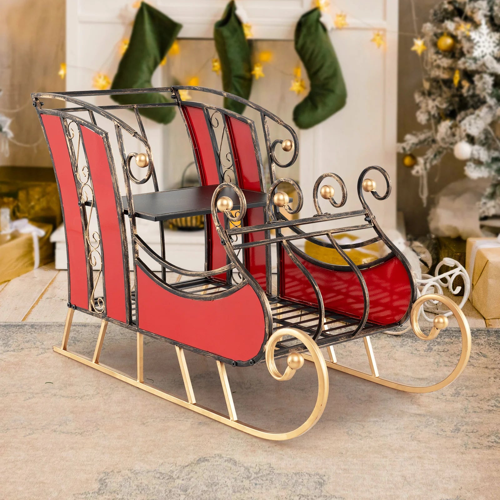 Santa Sleigh Storage Noble