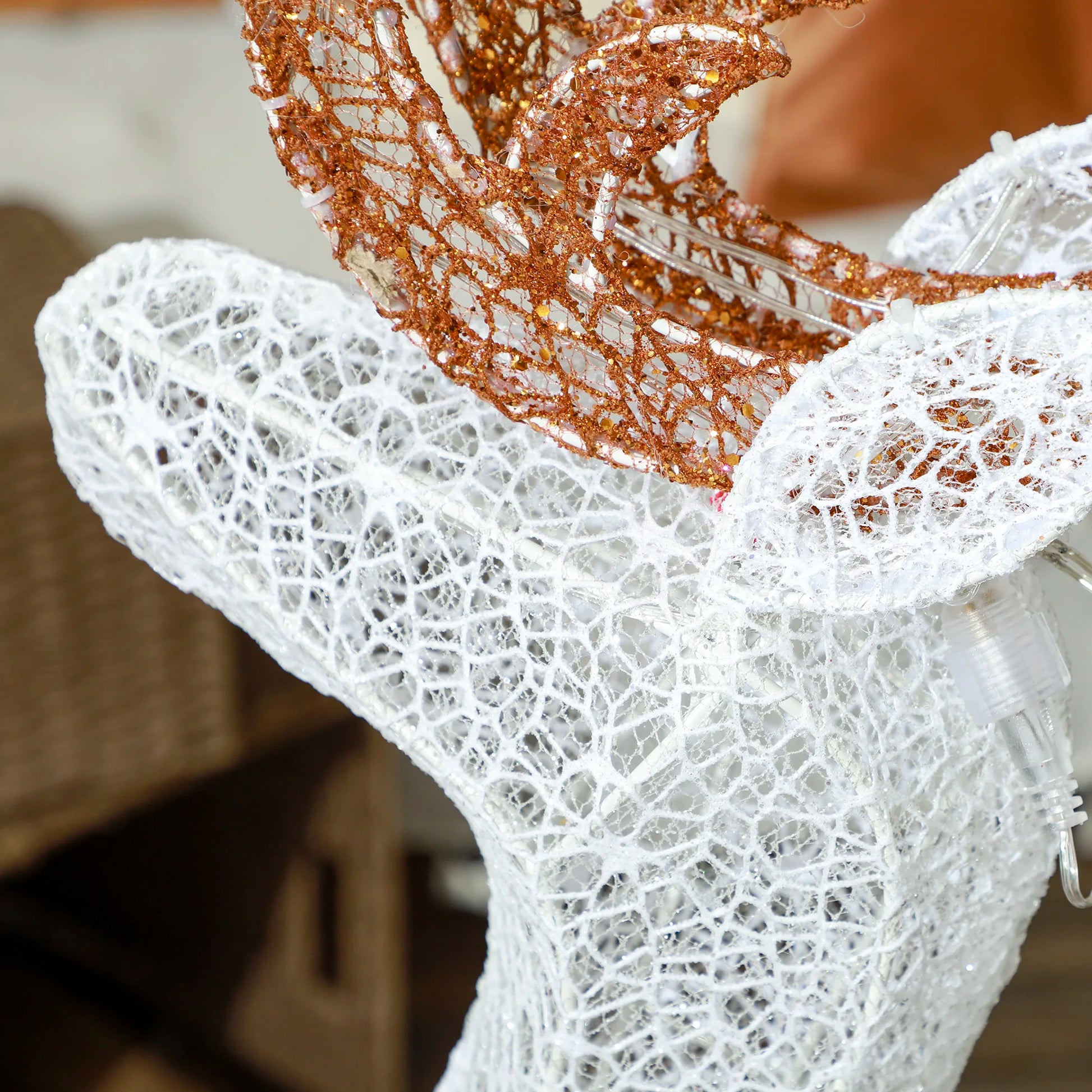 Reindeer Sleigh LED Noble