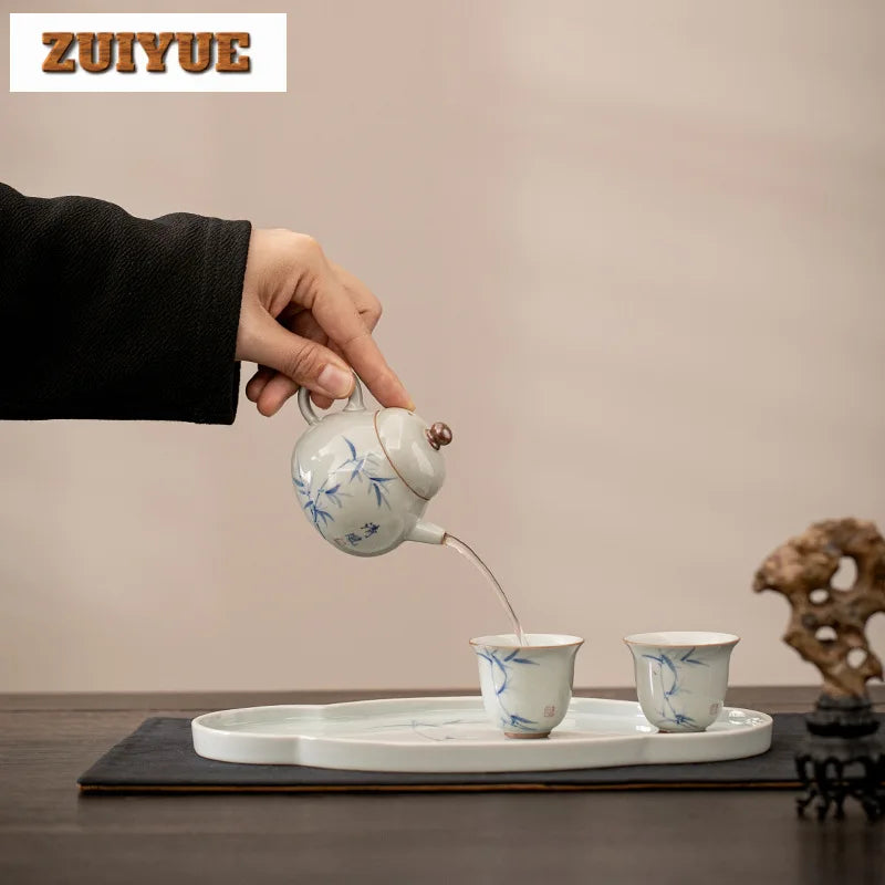 Hand Painted Ceramic Noble Tea Set