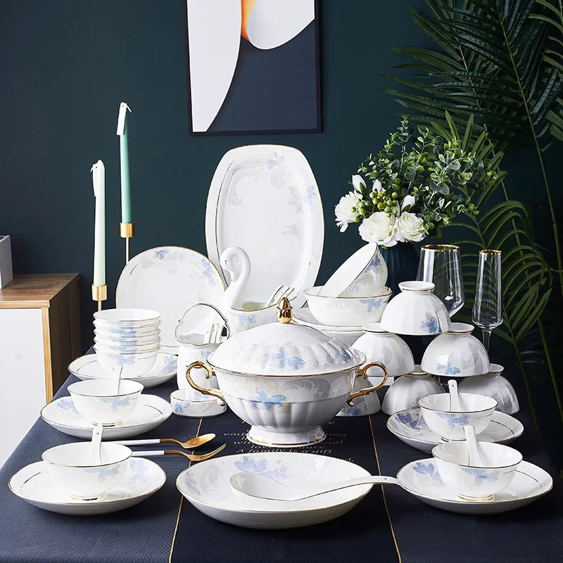 European Noble Ceramic Tableware
