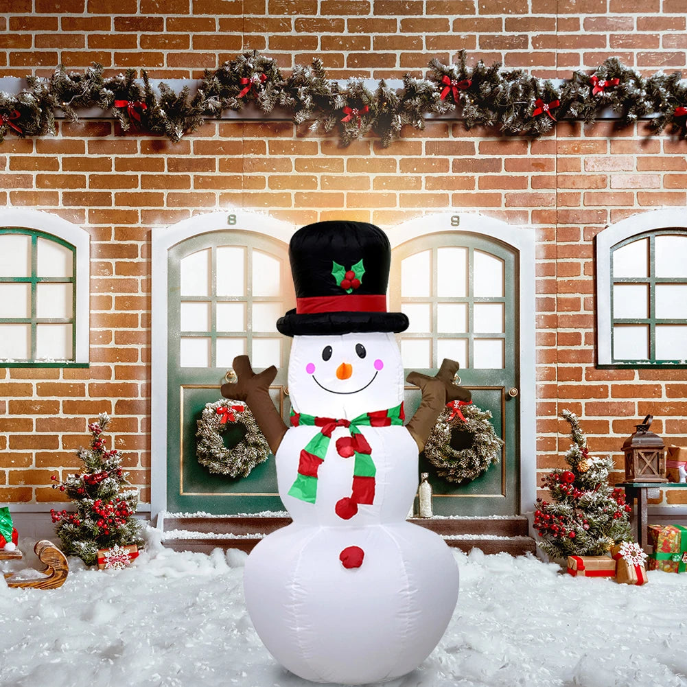LED Inflatable Snowman Noble