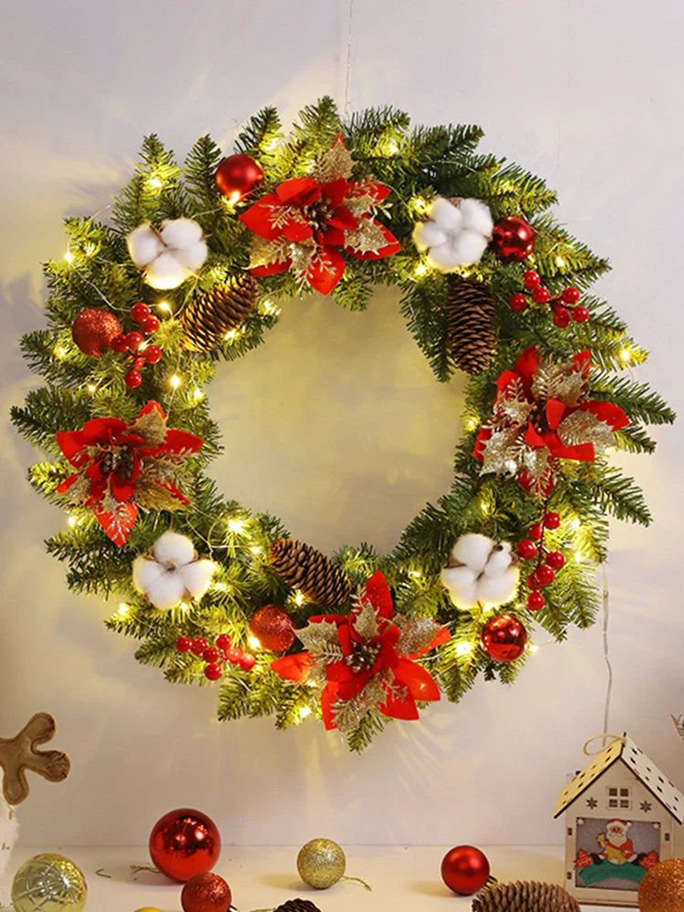 Pine Berry Wreath Noble