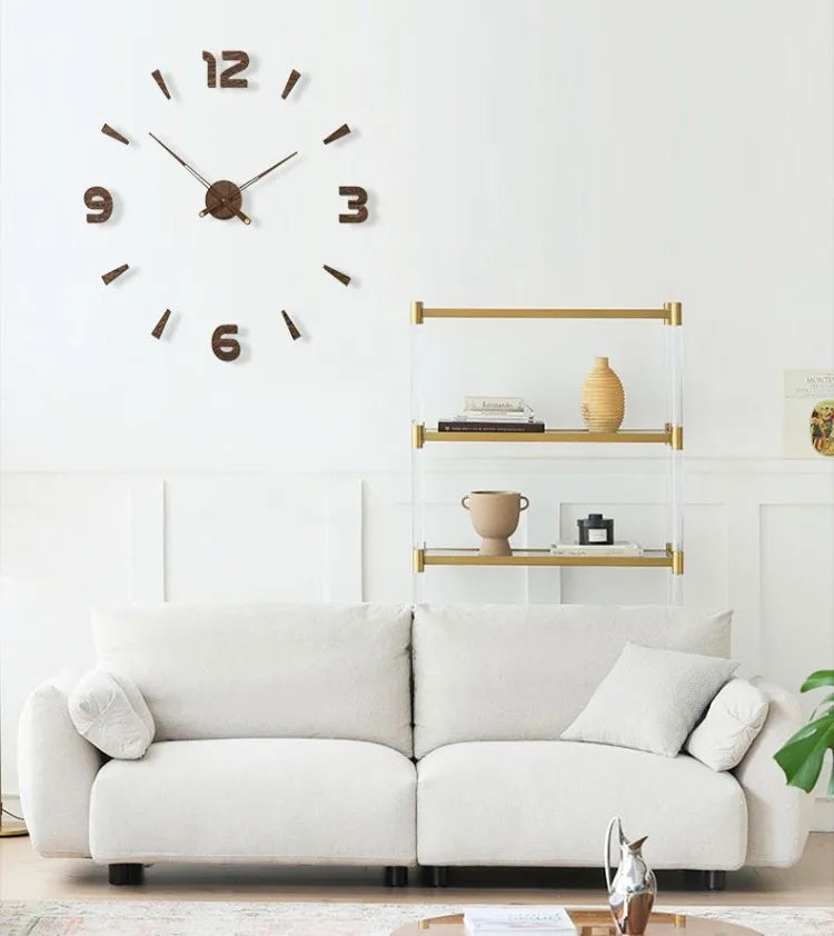 Wall Clock Stickers Noble