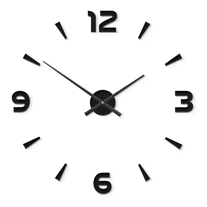 Wall Clock Stickers Noble