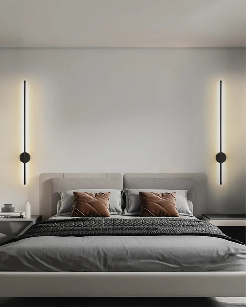 Black LED Sconce Noble