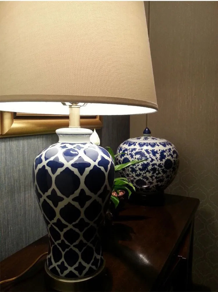 Ceramic Desk Lamp Noble