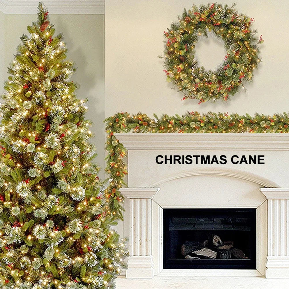 LED Rattan Garland Noble