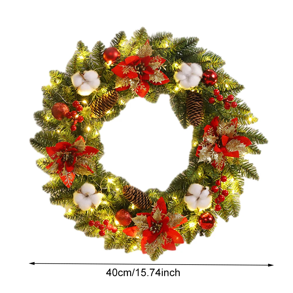 Pine Berry Wreath Noble