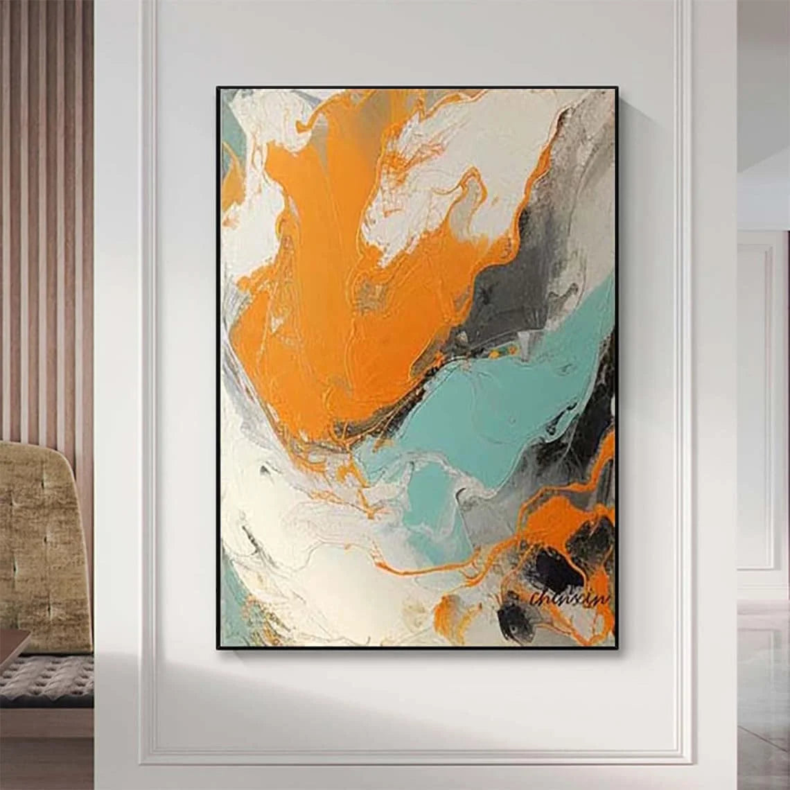 Hand Painted Art Noble