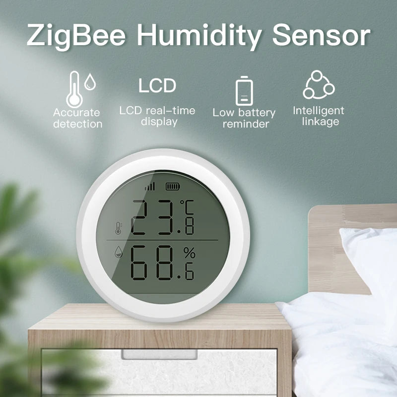 Smart Temperature And Humidity Sensor Home