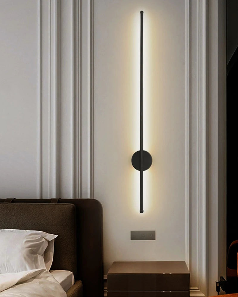 Black LED Sconce Noble