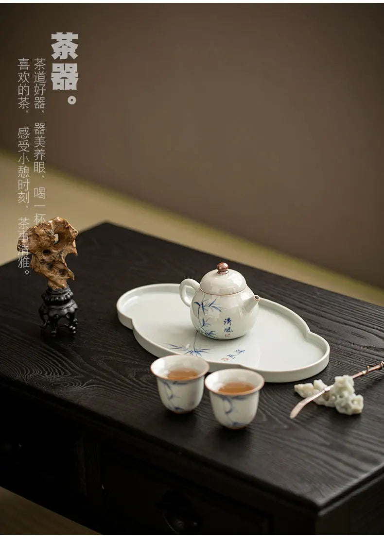 Hand Painted Ceramic Noble Tea Set