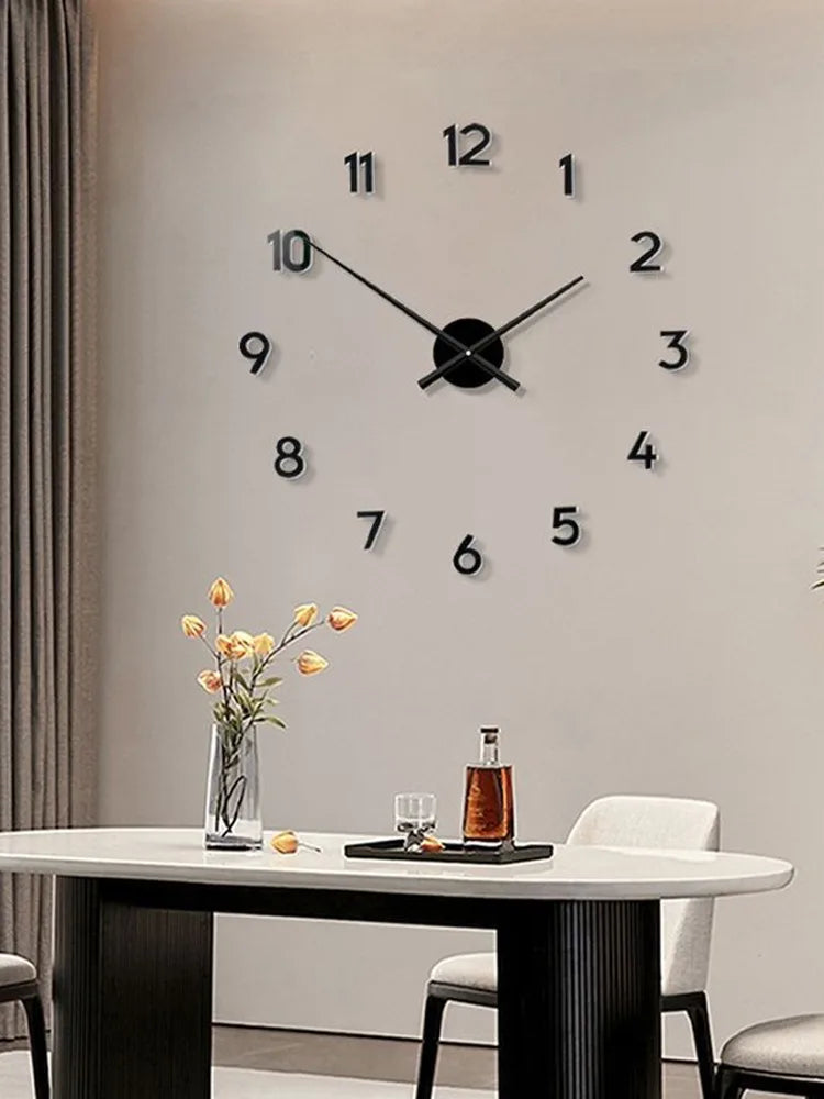 Wall Clock Stickers Noble