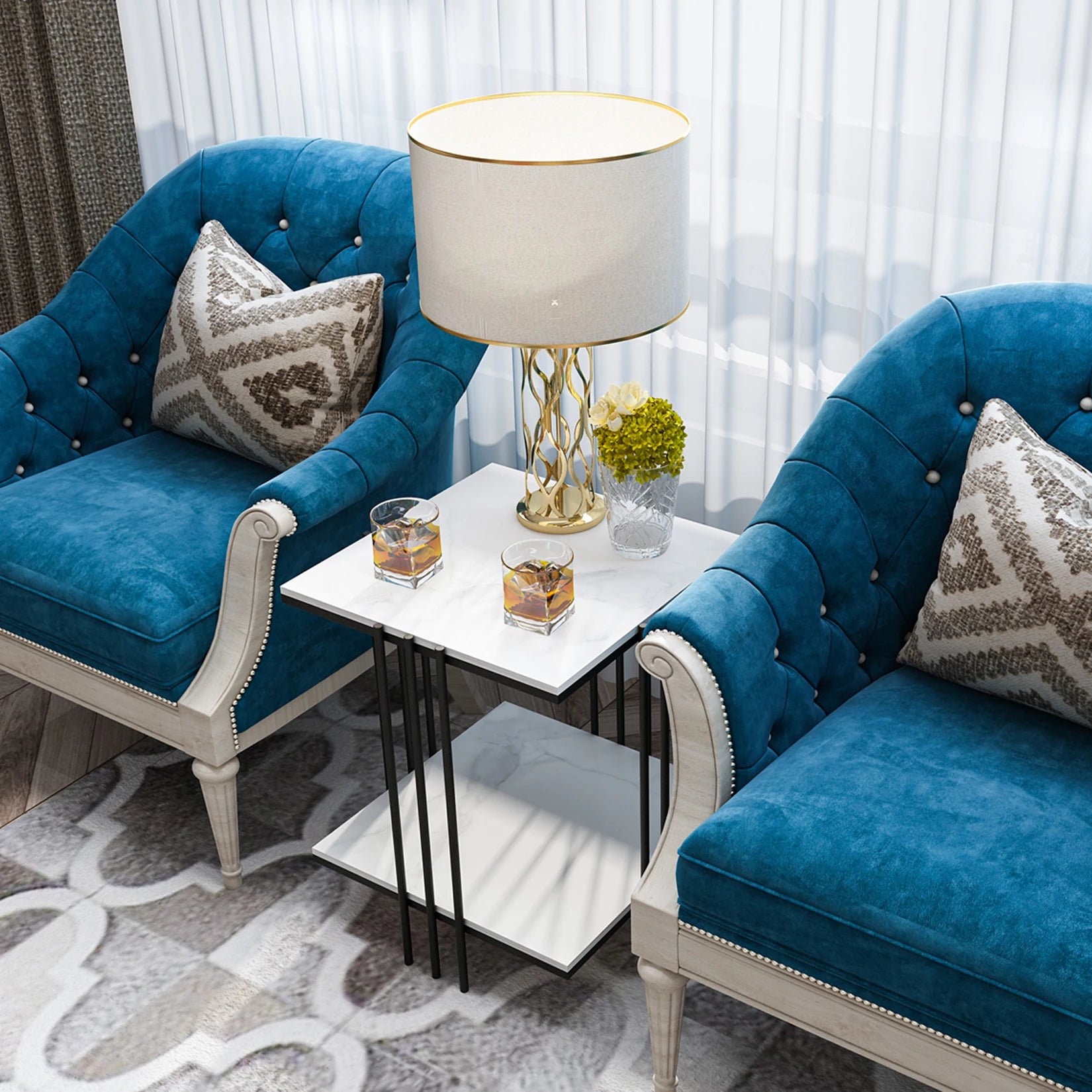 Black Metal Frame Noble