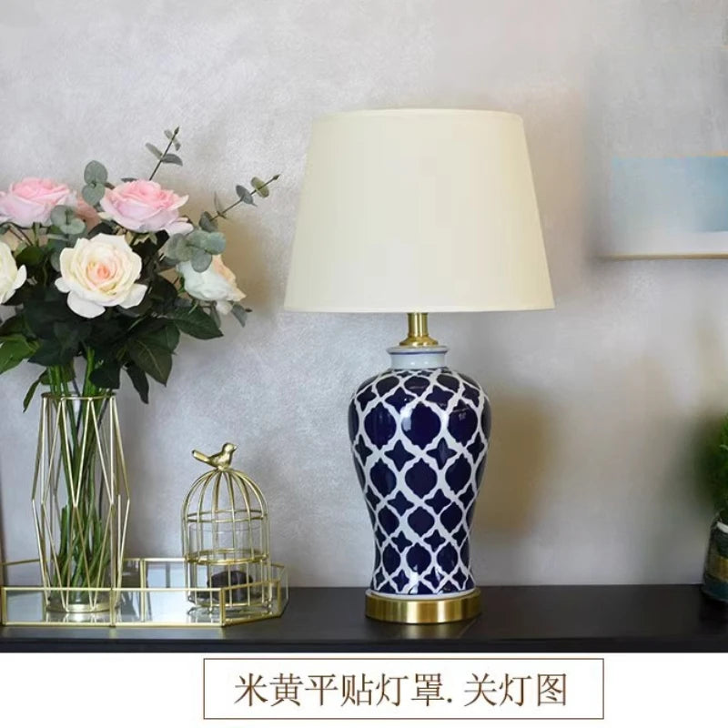 Ceramic Desk Lamp Noble