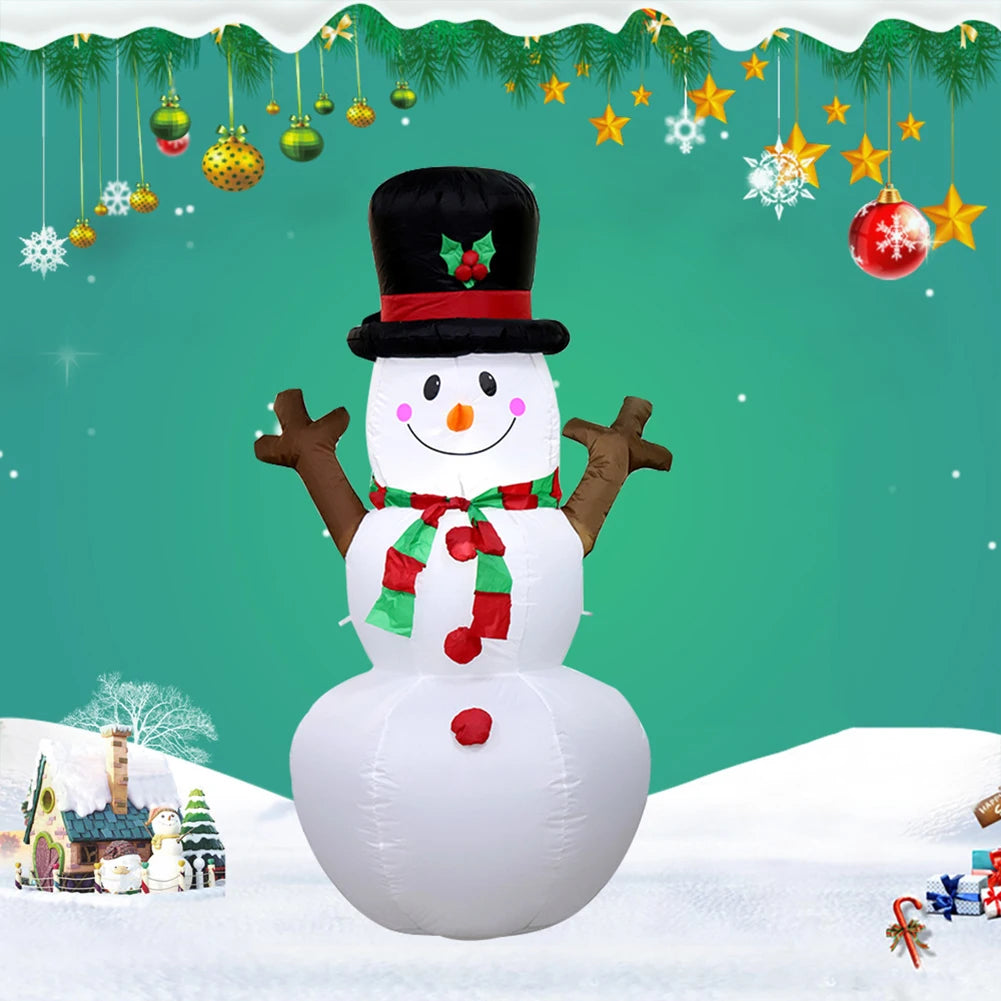 LED Inflatable Snowman Noble