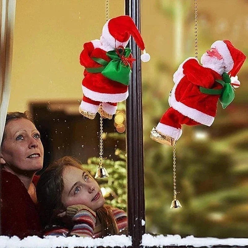 Climbing Santa Musical Noble