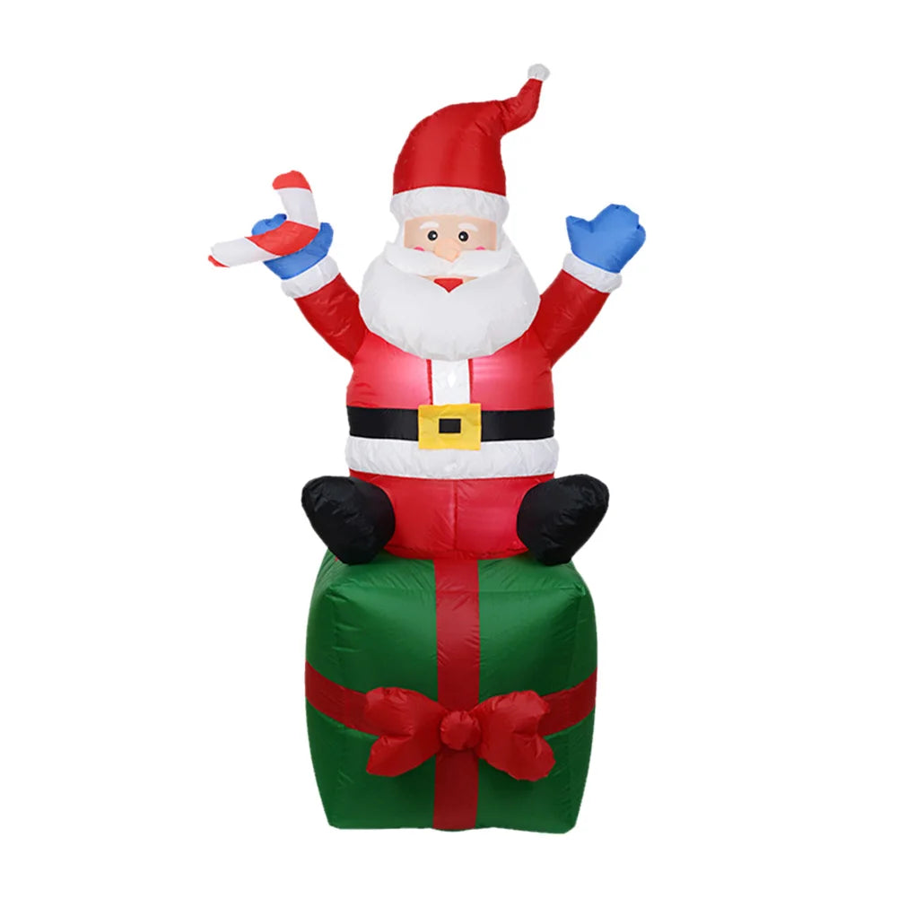 LED Inflatable Snowman Noble