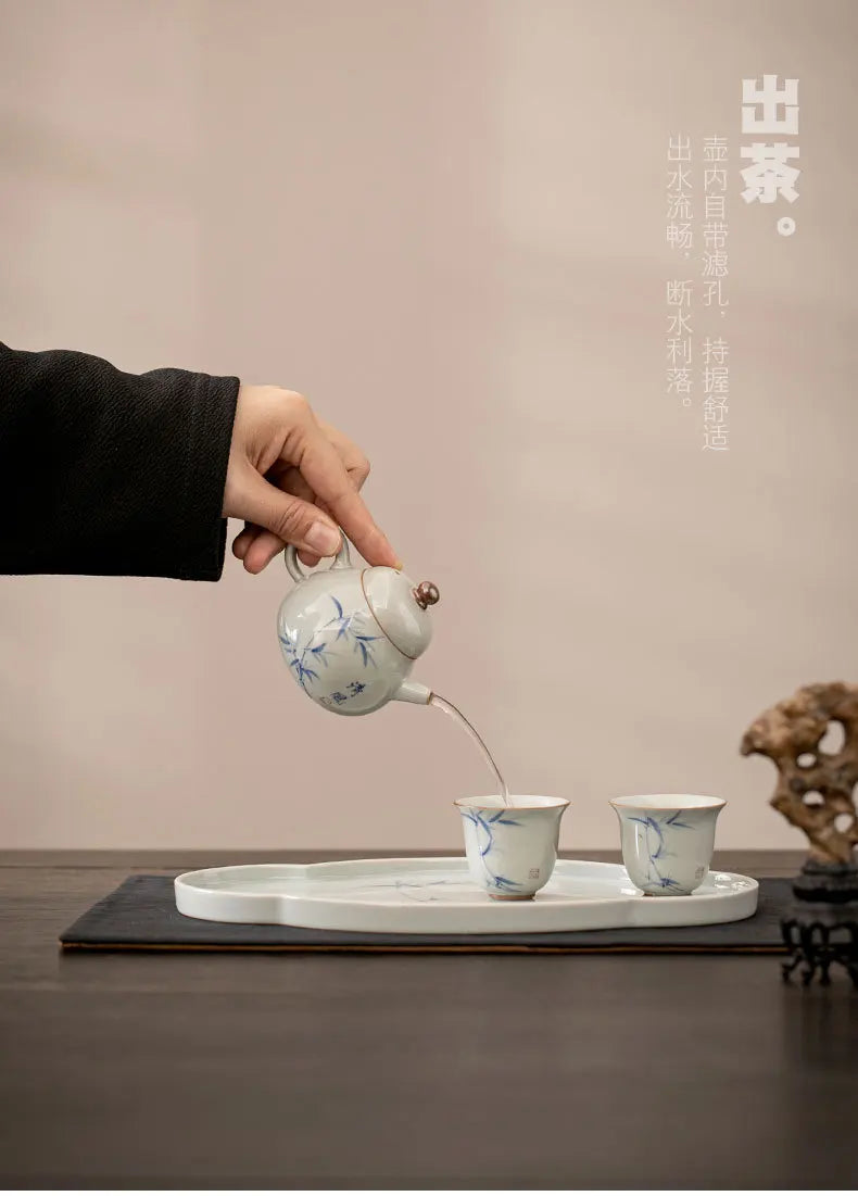 Hand Painted Ceramic Noble Tea Set