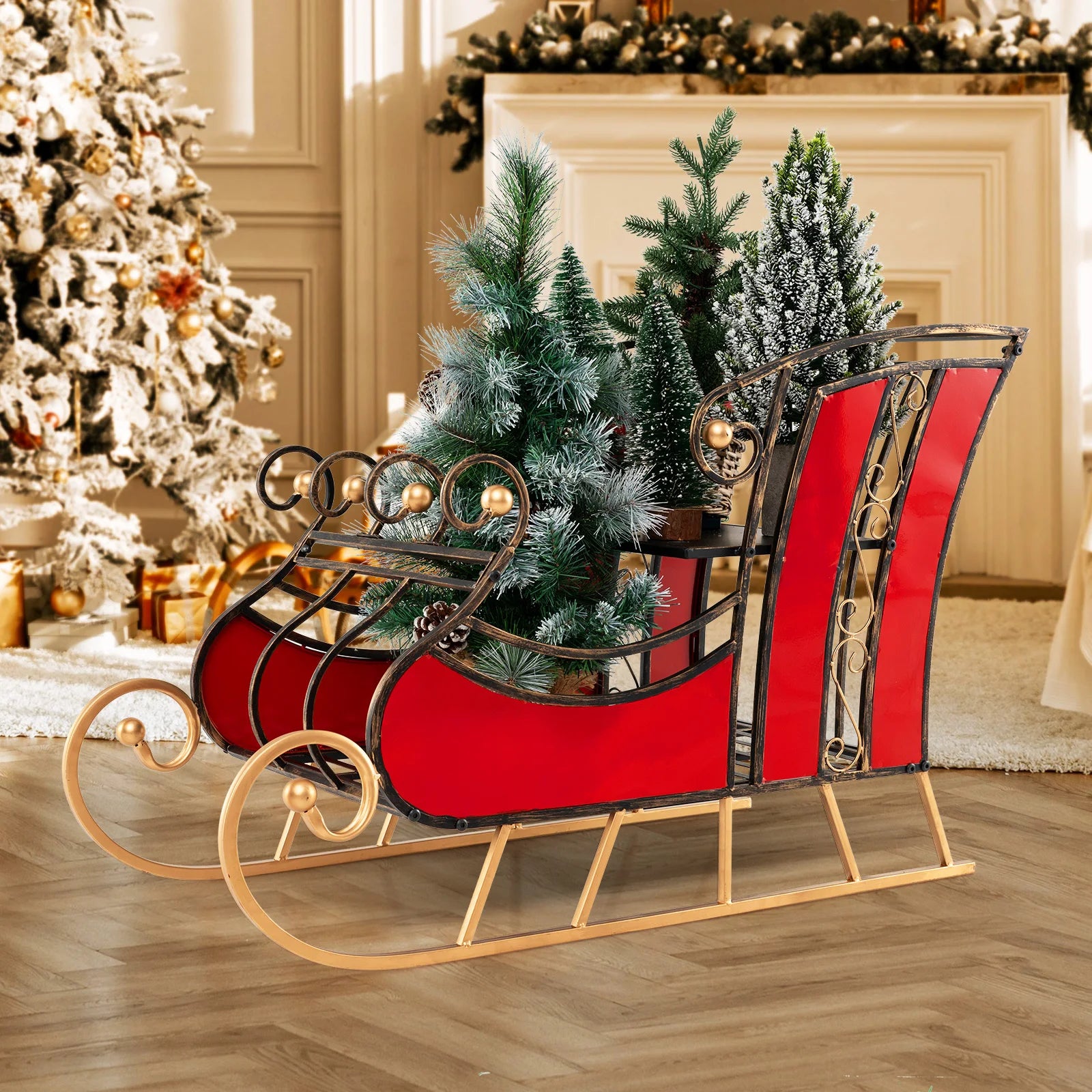Santa Sleigh Storage Noble