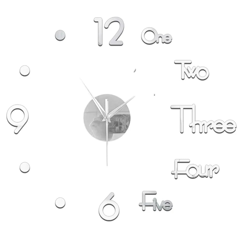 DIY 3D Wall Clock Noble