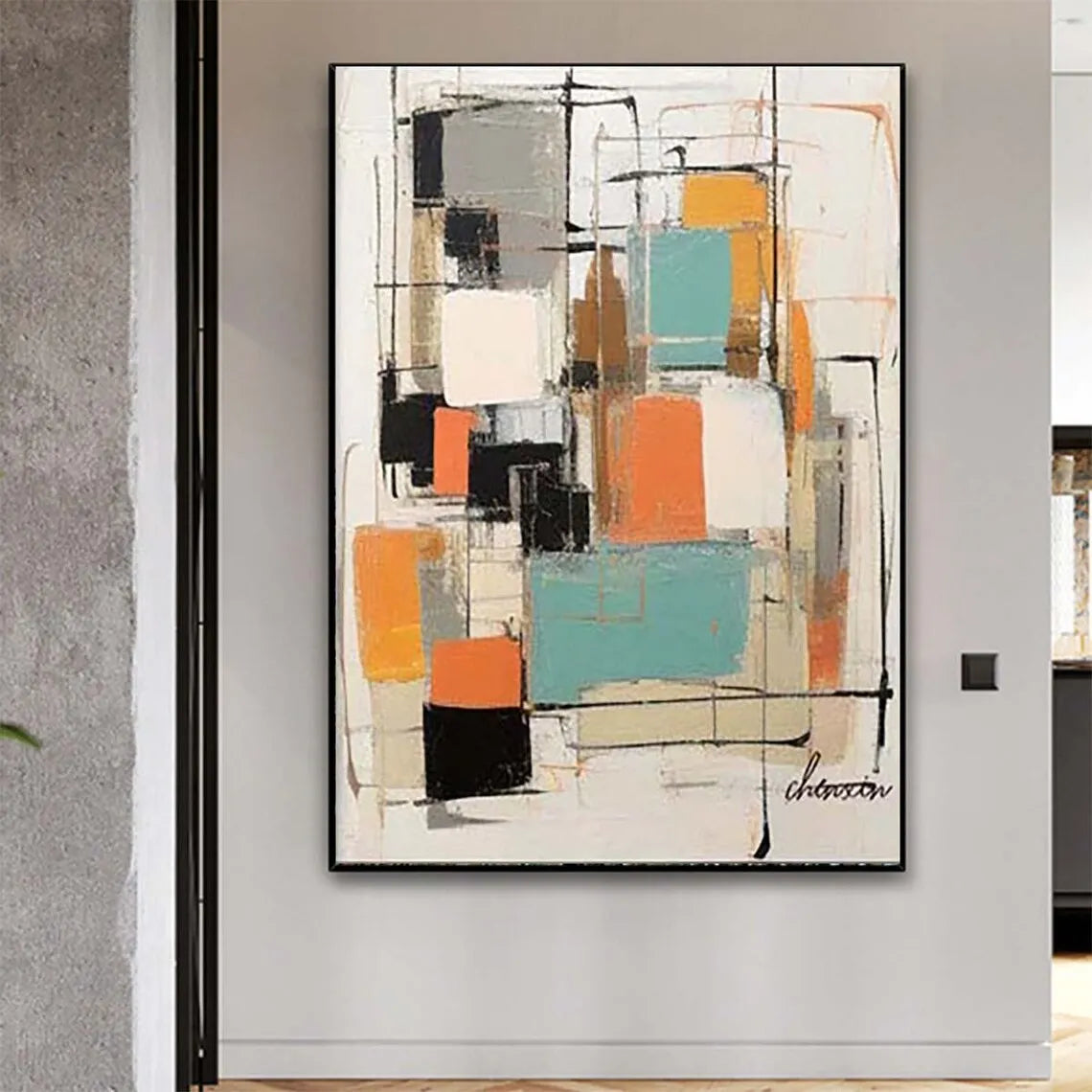 Hand Painted Art Noble