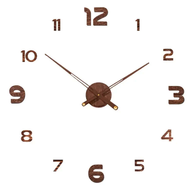 Wall Clock Stickers Noble