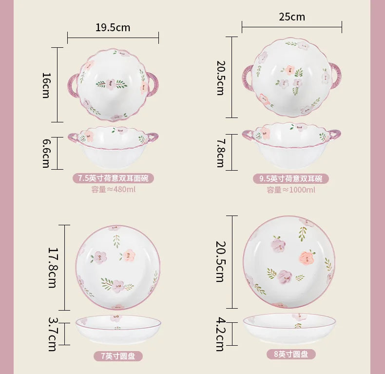 Royal Tableware, Bowl and Plate Combination Noble