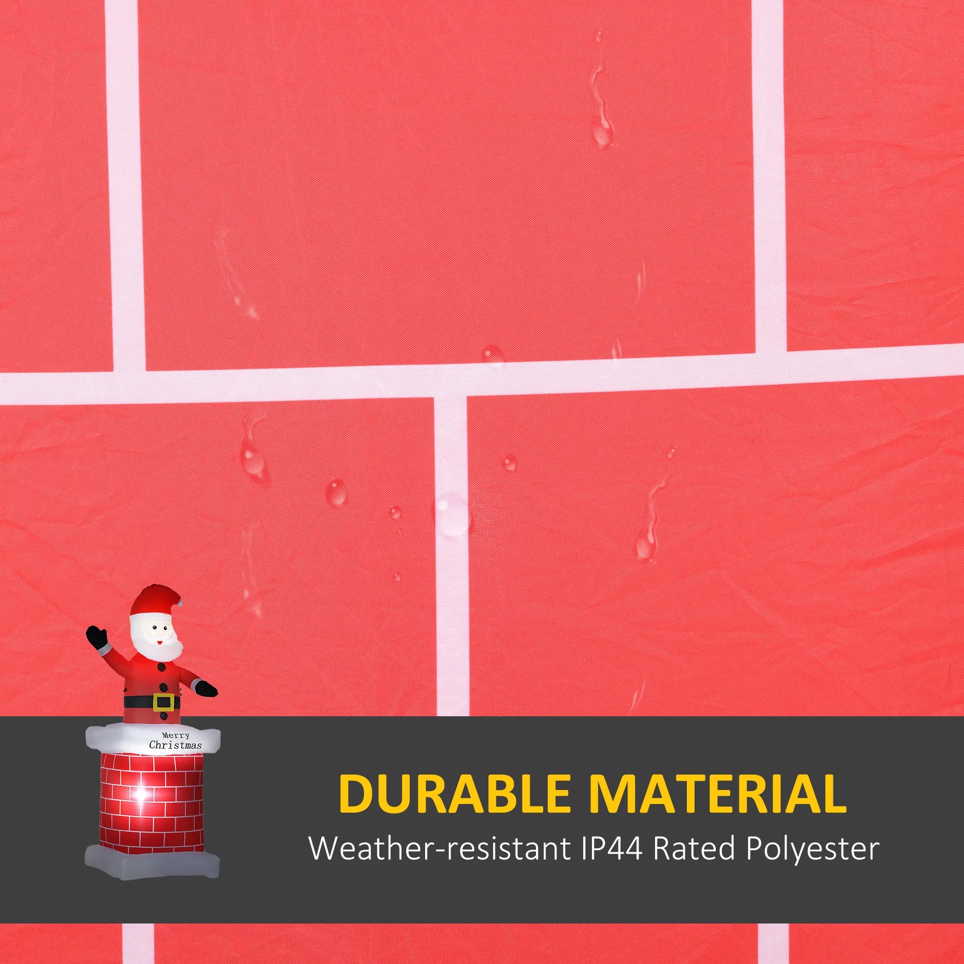 Chimney Santa Inflatable Noble