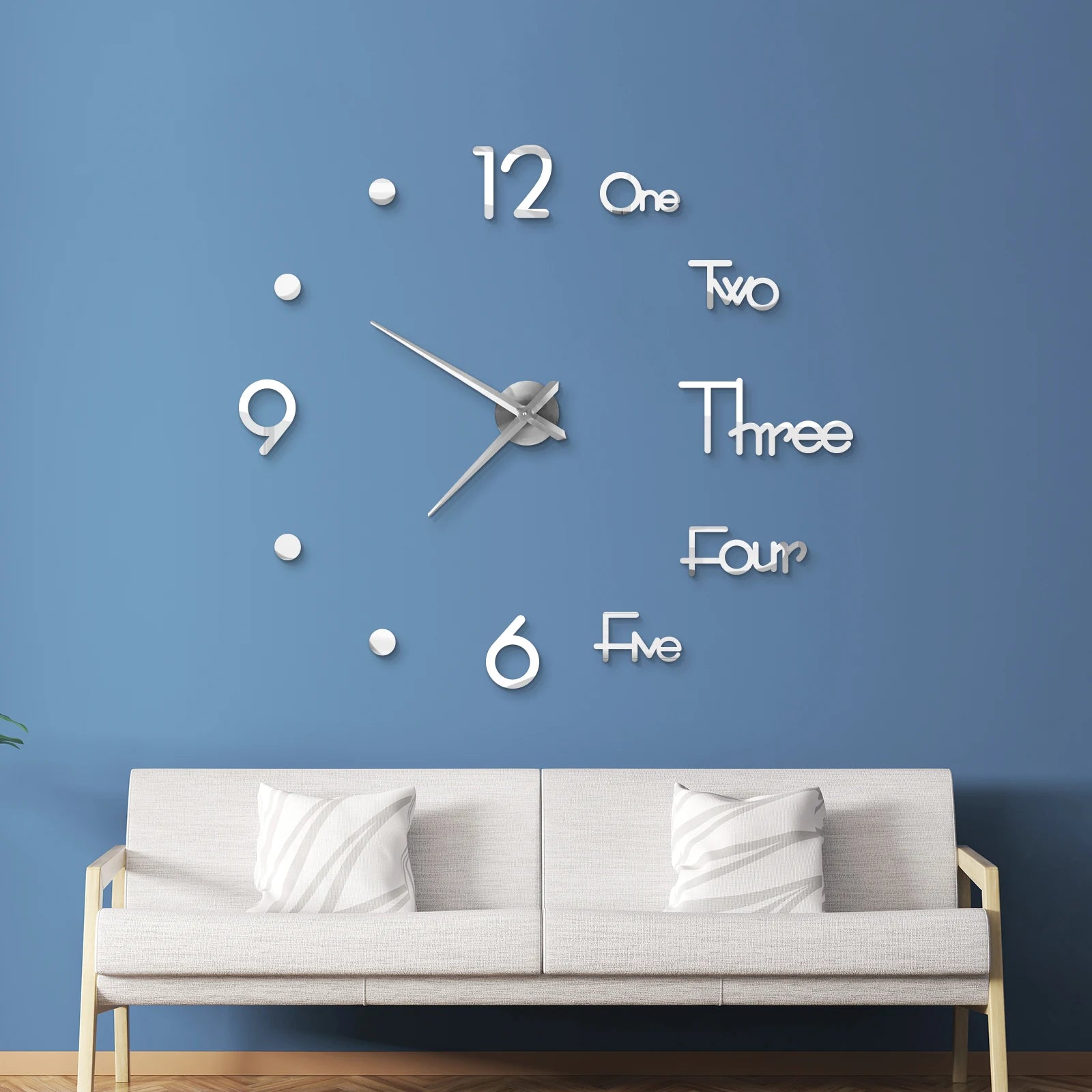 DIY 3D Wall Clock Noble
