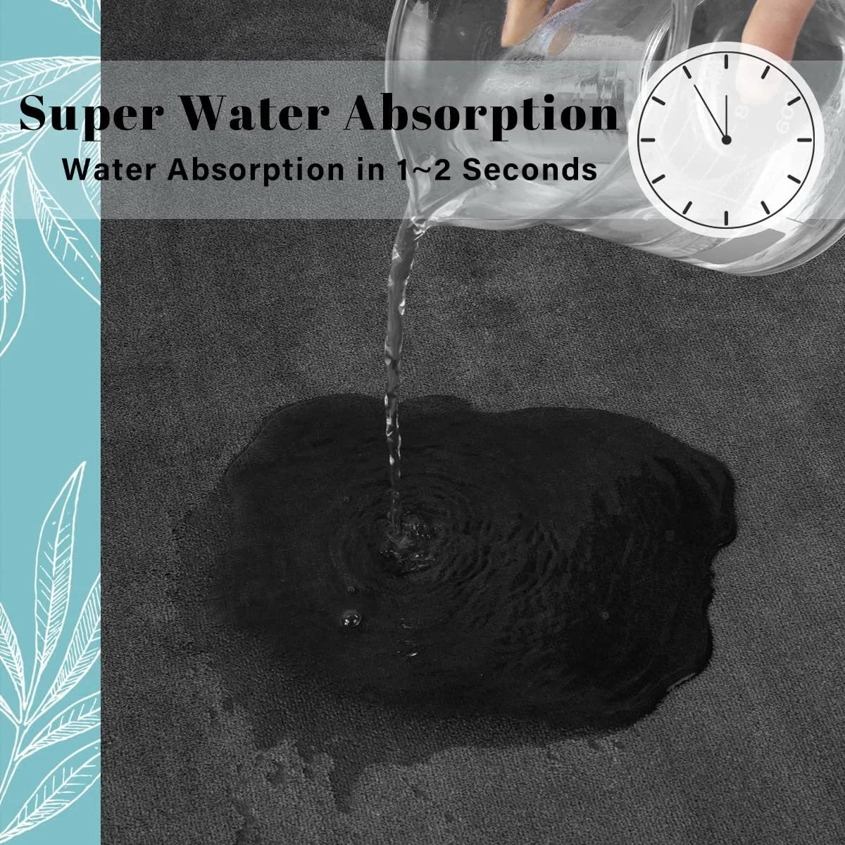 Coral Absorbent Mat Noble