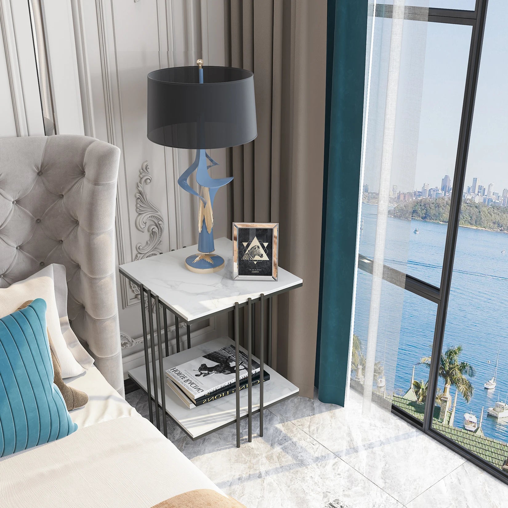 Black Metal Frame Noble