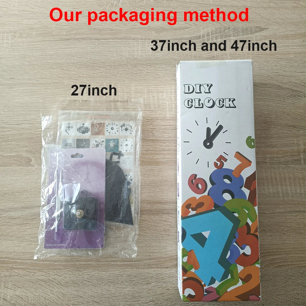 DIY 3D Wall Clock Noble