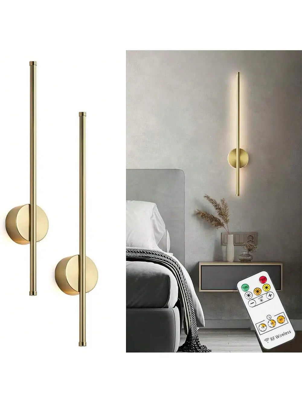 Rechargeable Wall Light Noble