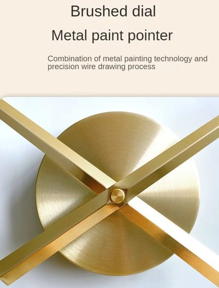 Wall Clock Stickers Noble