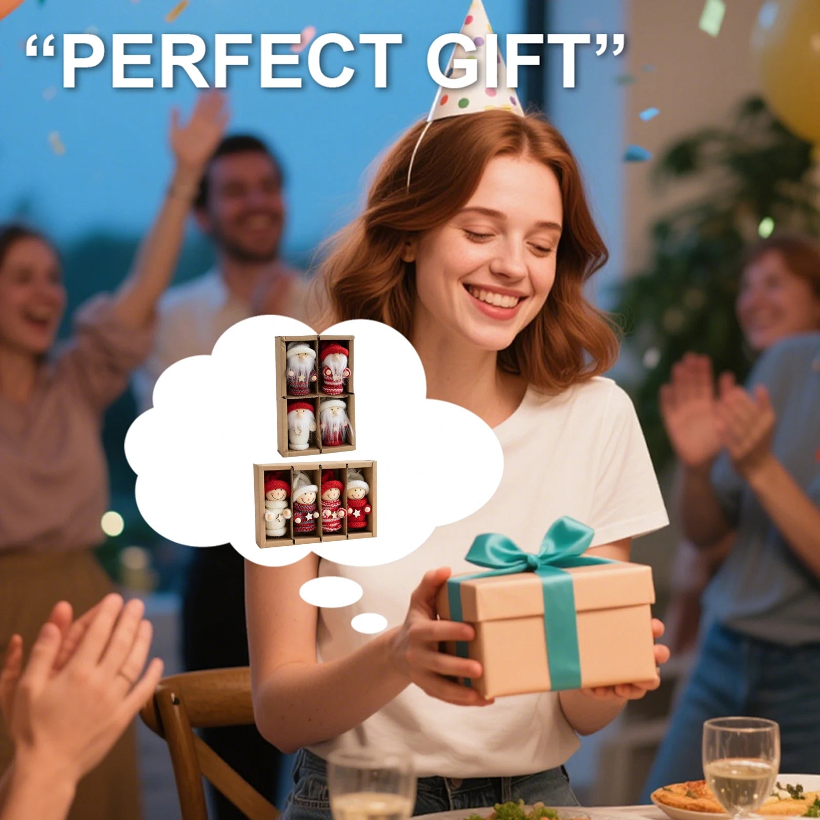 Knitted Santa Set Noble