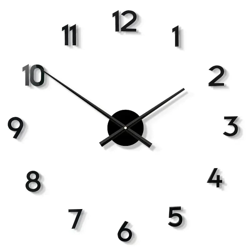 Wall Clock Stickers Noble