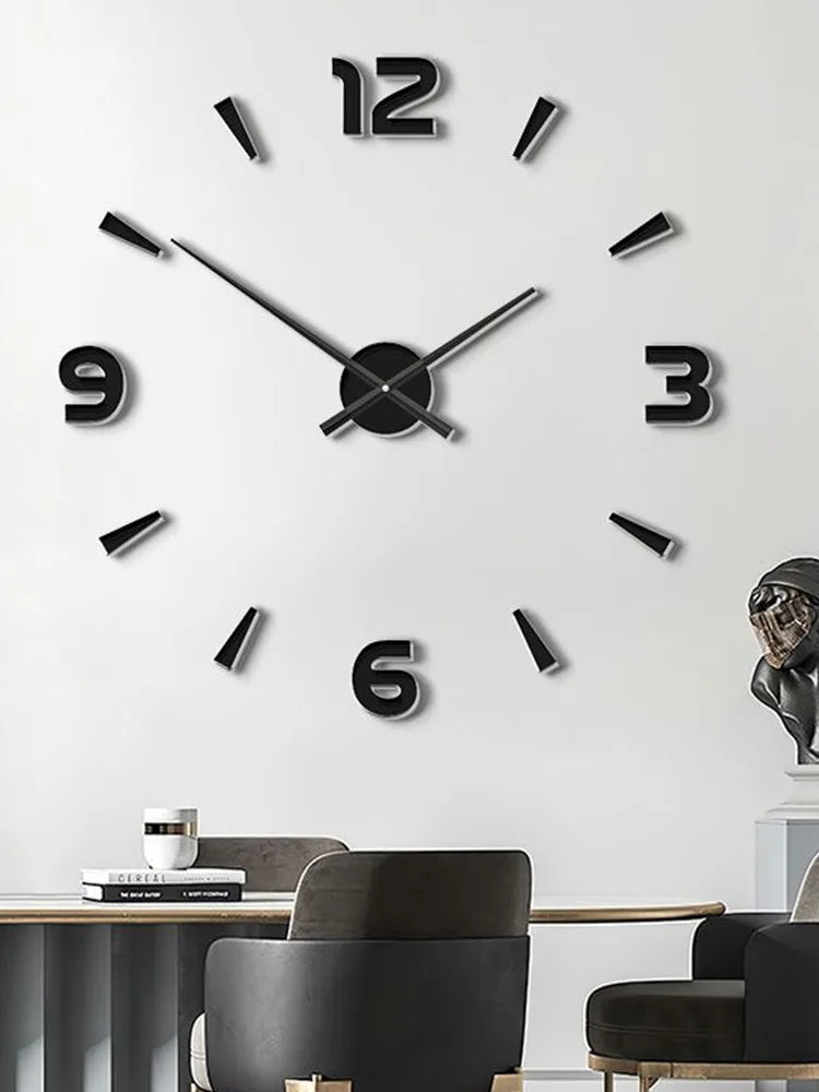 Wall Clock Stickers Noble