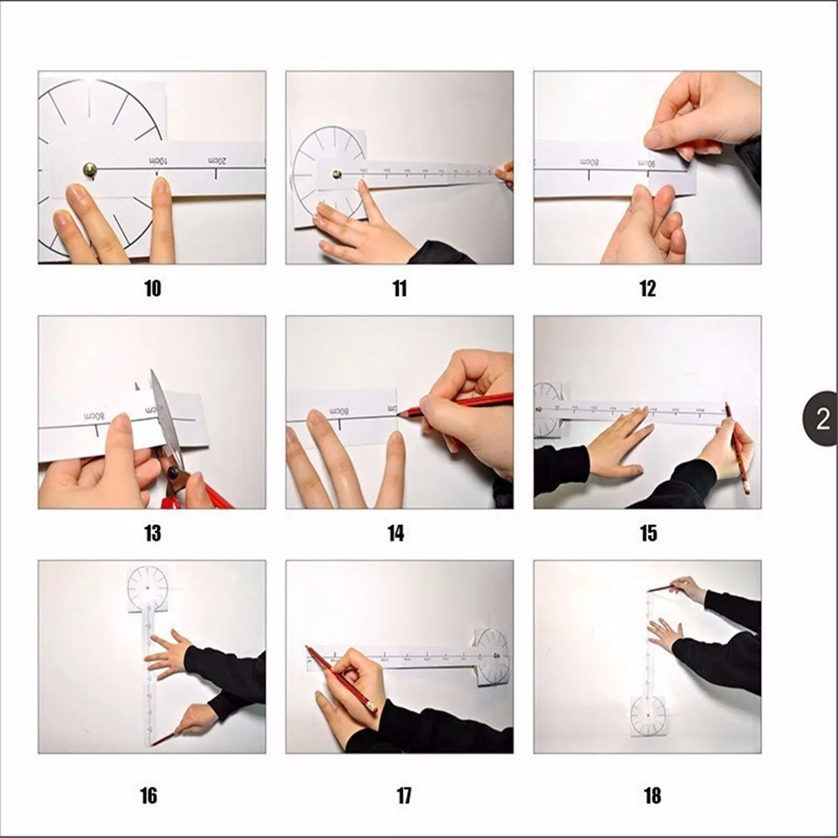 DIY 3D Wall Clock Noble