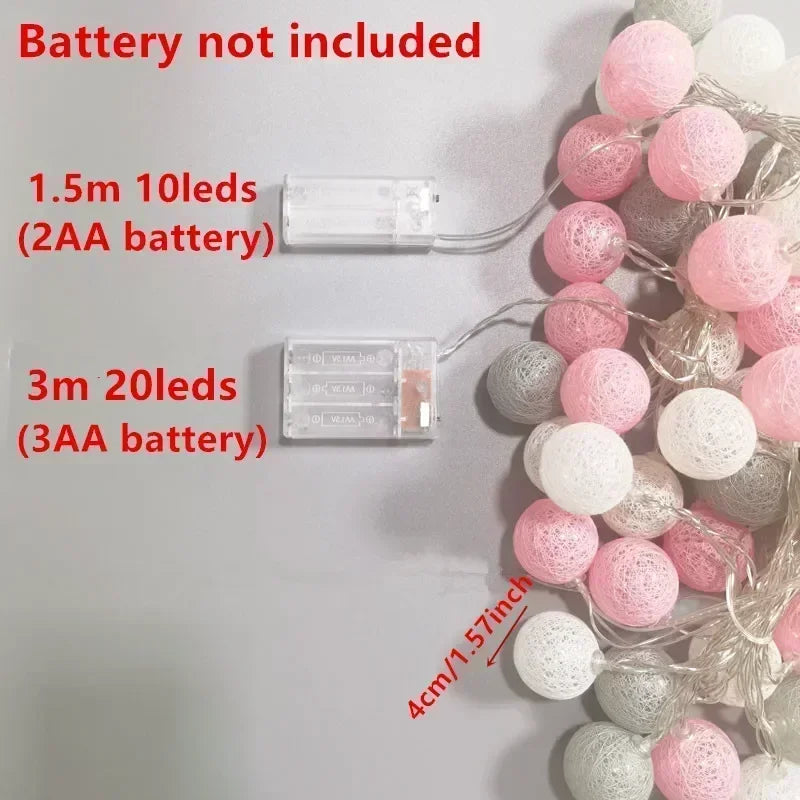 Cotton Ball Lights Noble