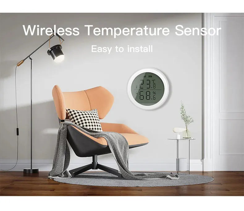 Smart Temperature And Humidity Sensor Home