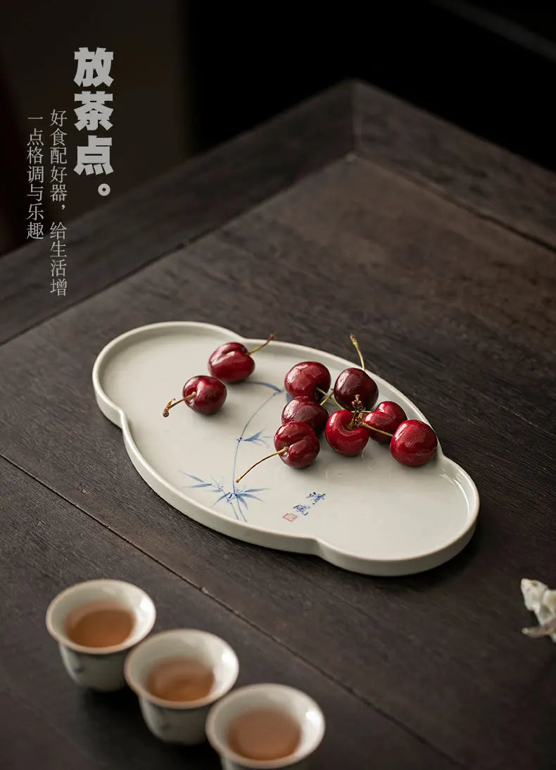 Hand Painted Ceramic Noble Tea Set