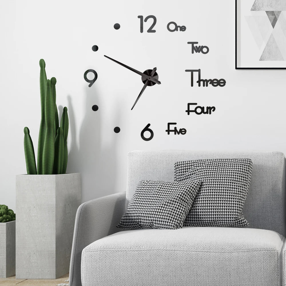 DIY 3D Wall Clock Noble